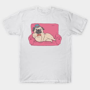 Couch Pug T-Shirt